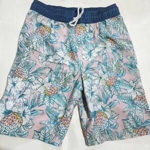 OshKosh B'gosh Tropical Print Swim Trunks